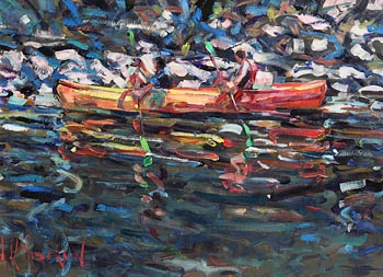 Arthur K. Maderson, Study, River Herault, France at Morgan O'Driscoll Art Auctions