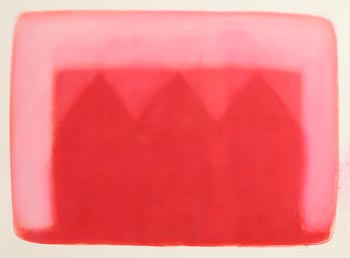 Neil Shawcross, American Pink Barns (1986) at Morgan O'Driscoll Art Auctions