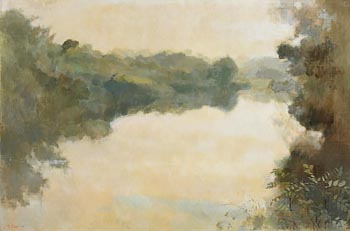 Tom Carr, River Lagan (1977) at Morgan O'Driscoll Art Auctions