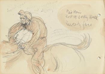 Jack Butler Yeats, The Jockey at Morgan O'Driscoll Art Auctions