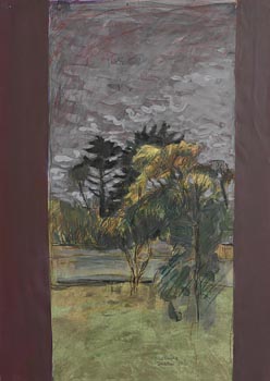 Brian Bourke, Dublin Landscape (1969) at Morgan O'Driscoll Art Auctions