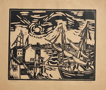Maurice de Vlaminck, De Mardageres at Morgan O'Driscoll Art Auctions