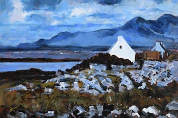 Michael Hanrahan, Connemara Evening at Morgan O'Driscoll Art Auctions