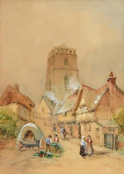 William Bingham McGuinness, Market Traders at Morgan O'Driscoll Art Auctions