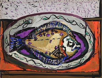 Basil Ivan Rakoczi, Still Life - Fish at Morgan O'Driscoll Art Auctions