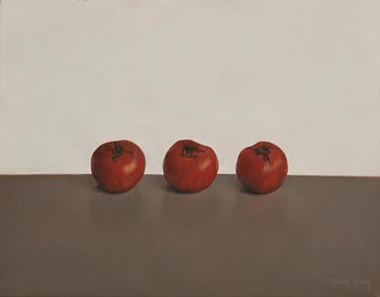 Comhghall Casey, Three Tomatoes (2006) at Morgan O'Driscoll Art Auctions