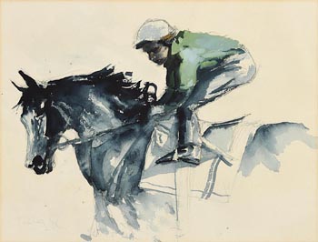 Peter Curling, Riding Out (1975) at Morgan O'Driscoll Art Auctions