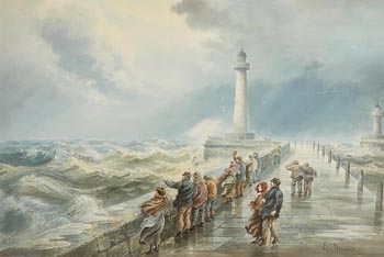 Edward Duncan, Going to the Rescue at Morgan O'Driscoll Art Auctions