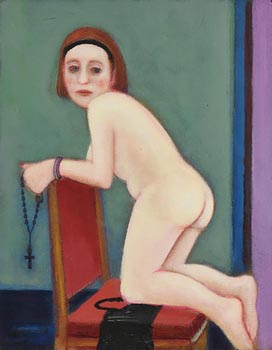 Jack Donovan, Nude with Beads at Morgan O'Driscoll Art Auctions