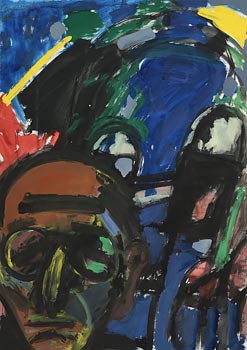Michael Kane, Canal Bank Walk II (1987) at Morgan O'Driscoll Art Auctions