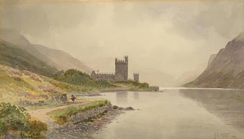 Joseph William Carey, Glenveigh Castle (1930) at Morgan O'Driscoll Art Auctions