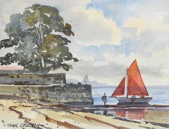 John Skelton, Harbour, Killiney at Morgan O'Driscoll Art Auctions