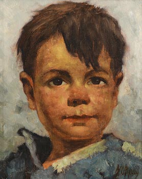 Aloysius C. O'Kelly, Young Boy at Morgan O'Driscoll Art Auctions