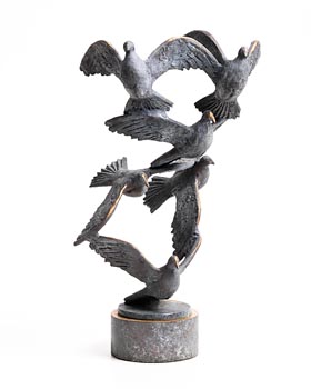 Jarlath Daly, Spring Doves at Morgan O'Driscoll Art Auctions