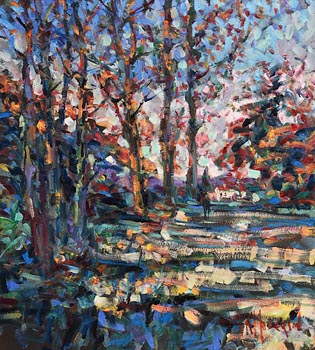 Arthur K. Maderson, Autumnal Evening at Morgan O'Driscoll Art Auctions
