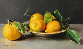 Mark O'Neill, Five Lemons (2008) at Morgan O'Driscoll Art Auctions