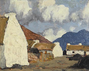 Paul Henry, A Western Village (1928) at Morgan O'Driscoll Art Auctions