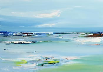 Majella O'Neill Collins, Seas, Sherkin Island (2020) at Morgan O'Driscoll Art Auctions