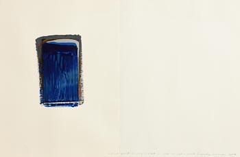 Ciaran Lennon, Blue on Grey Lens (2007) at Morgan O'Driscoll Art Auctions