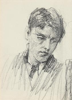 John Butler Yeats, Portrait of William Butler Yeats at Morgan O'Driscoll Art Auctions