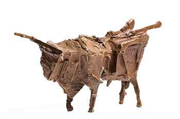 John Behan, Cubist Bull (2013) at Morgan O'Driscoll Art Auctions