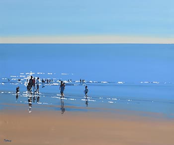 John Morris, Summer Beach at Morgan O'Driscoll Art Auctions