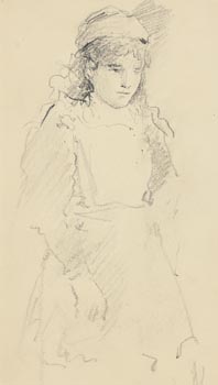 John Butler Yeats, The Young Lady at Morgan O'Driscoll Art Auctions