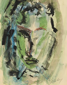 JP Donleavy (1926-2017), Head Study at Morgan O'Driscoll Art Auctions