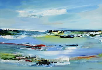 Majella O'Neill Collins, Still Sea Surf (2020) at Morgan O'Driscoll Art Auctions