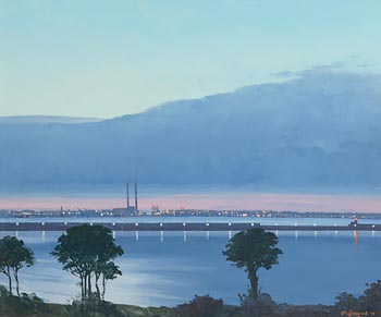 Brett McEntaggart, Evening Light, Scotman's Bay at Morgan O'Driscoll Art Auctions