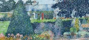 Victor Richardson, The Country Garden (1992) at Morgan O'Driscoll Art Auctions