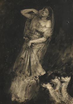 John Butler Yeats, Mythical Figure at Morgan O'Driscoll Art Auctions