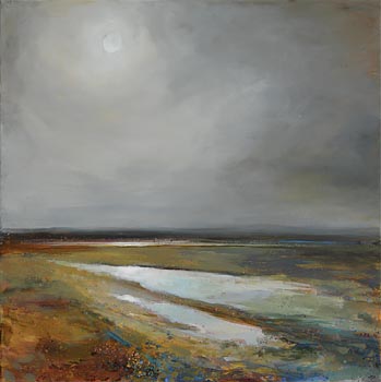 Jo Ashby, Late Evening, Low, Low Tide Sherkin at Morgan O'Driscoll Art Auctions