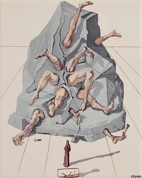 Salvador Dali, The Simoniaques at Morgan O'Driscoll Art Auctions