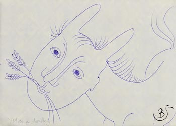 YM as a Donkey at Morgan O'Driscoll Art Auctions