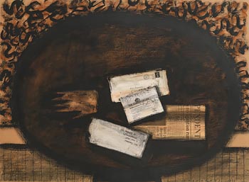Neil Shawcross, The Hall Table (1990) at Morgan O'Driscoll Art Auctions