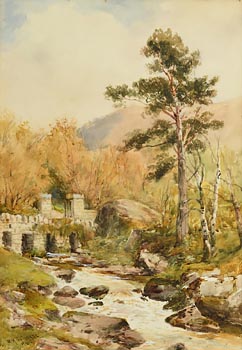 William Bingham McGuinness, Mountain Stream, Kerry at Morgan O'Driscoll Art Auctions