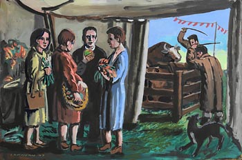 Bernard Canavan, County Fair (2007) at Morgan O'Driscoll Art Auctions