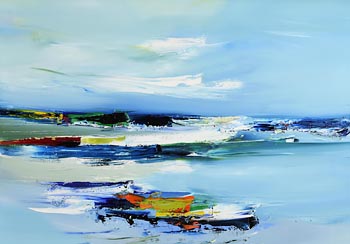 Majella O'Neill Collins, Dark Sea's Sherkin Island 2019 at Morgan O'Driscoll Art Auctions