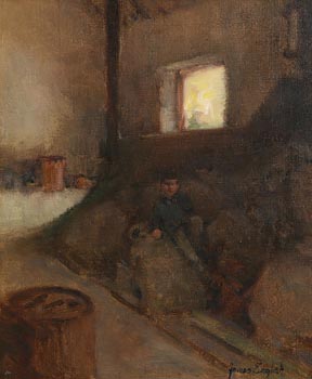 James English, Boy Resting at Morgan O'Driscoll Art Auctions