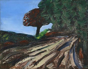 Trees on the Hill at Morgan O'Driscoll Art Auctions