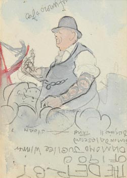 Jack Butler Yeats, The Derby of 1900 at Morgan O'Driscoll Art Auctions