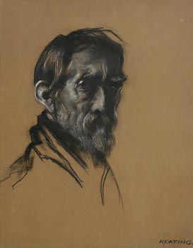 Sean Keating, Self Portrait at Morgan O'Driscoll Art Auctions
