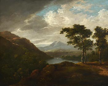 James Arthur O'Connor, Irish Landscape at Morgan O'Driscoll Art Auctions