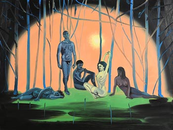Daniel Coombs, The Insiders (Small) (2008) at Morgan O'Driscoll Art Auctions