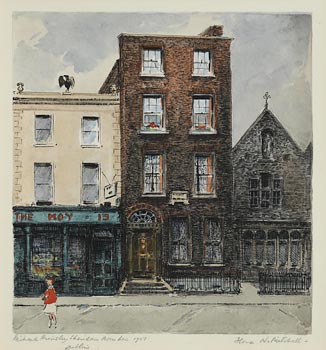 Flora Mitchell, Richard Brinsley Sheridan, Bowlane,  Dublin at Morgan O'Driscoll Art Auctions