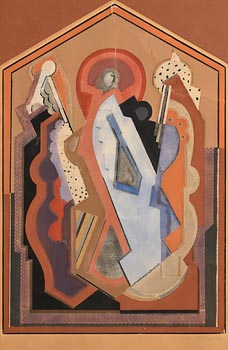 Albert Gleizes, Composition of Three Themes (1923) at Morgan O'Driscoll Art Auctions