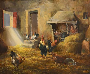 Susan Mary Webb, The Chicken Coop at Morgan O'Driscoll Art Auctions