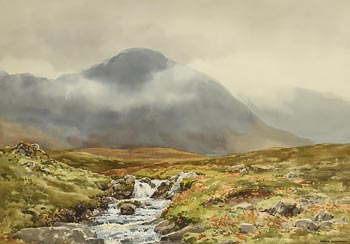 Frank J. Egginton, Twelve Bens Mountains, Connemara at Morgan O'Driscoll Art Auctions