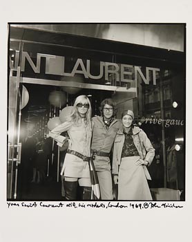John Minihan, Yves Saint Laurent, London (1969) at Morgan O'Driscoll Art Auctions